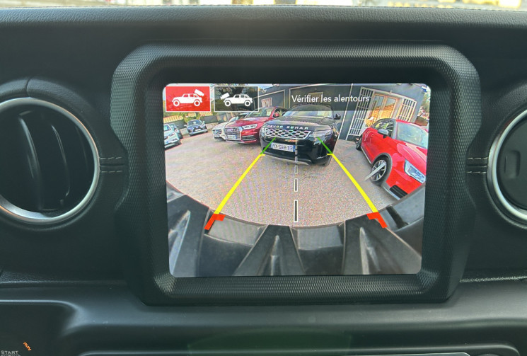 JEEP WRANGLER UNLIMITED 2.0 T 380 Ch 4xe Overland Command-Trac * FULL BLACK * CAMERA AV & AR 