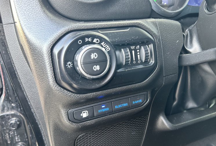 JEEP WRANGLER UNLIMITED 2.0 T 380 Ch 4xe Overland Command-Trac * FULL BLACK * CAMERA AV & AR 