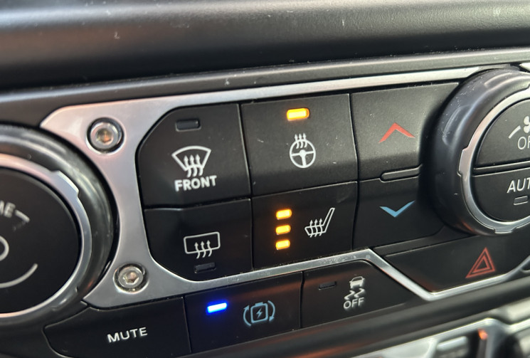 JEEP WRANGLER UNLIMITED 2.0 T 380 Ch 4xe Overland Command-Trac * FULL BLACK * CAMERA AV & AR 