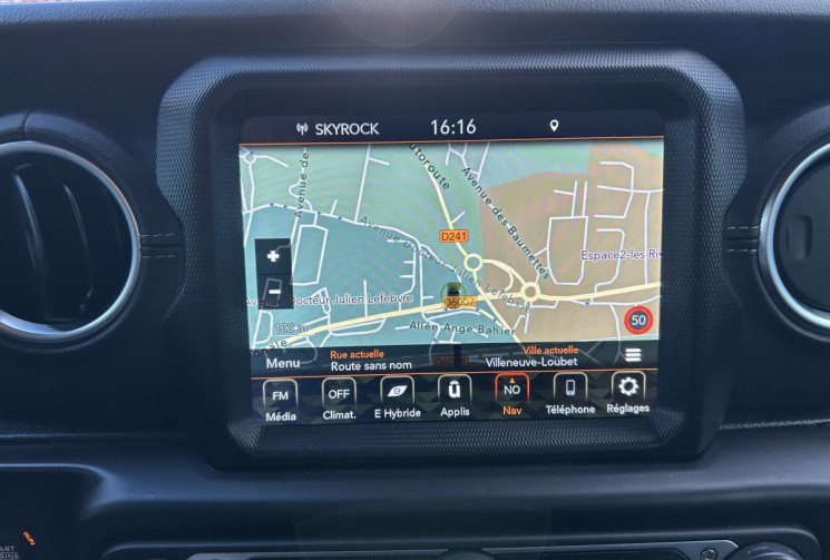 JEEP WRANGLER UNLIMITED 2.0 T 380 Ch 4xe Overland Command-Trac * FULL BLACK * CAMERA AV & AR 
