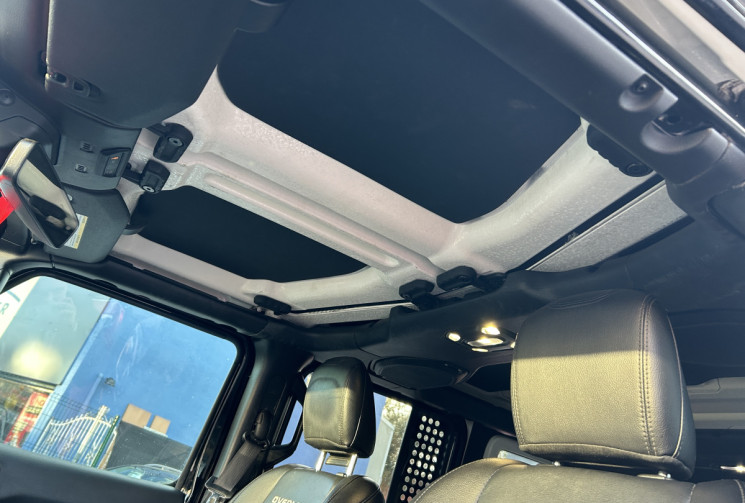 JEEP WRANGLER UNLIMITED 2.0 T 380 Ch 4xe Overland Command-Trac * FULL BLACK * CAMERA AV & AR 