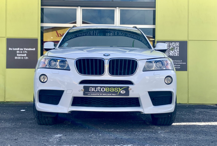 BMW X3 20d xDrive 2.0 d 16V F25 DPF 184 cv Boîte auto // Sport Design Pack M // Excellent état