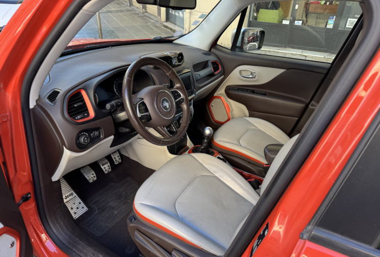 JEEP RENEGADE 1.4 TURBO 140 CV LIMITED CUIR CAMERA ATTELAGE