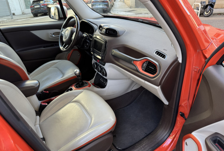 JEEP RENEGADE 1.4 TURBO 140 CV LIMITED CUIR CAMERA ATTELAGE