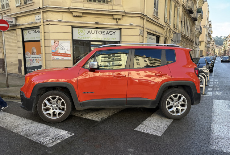 JEEP RENEGADE 1.4 TURBO 140 CV LIMITED CUIR CAMERA ATTELAGE