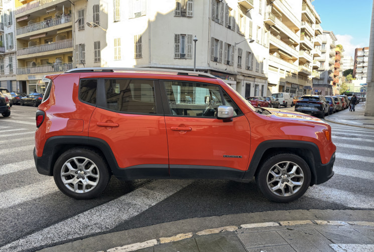 JEEP RENEGADE 1.4 TURBO 140 CV LIMITED CUIR CAMERA ATTELAGE