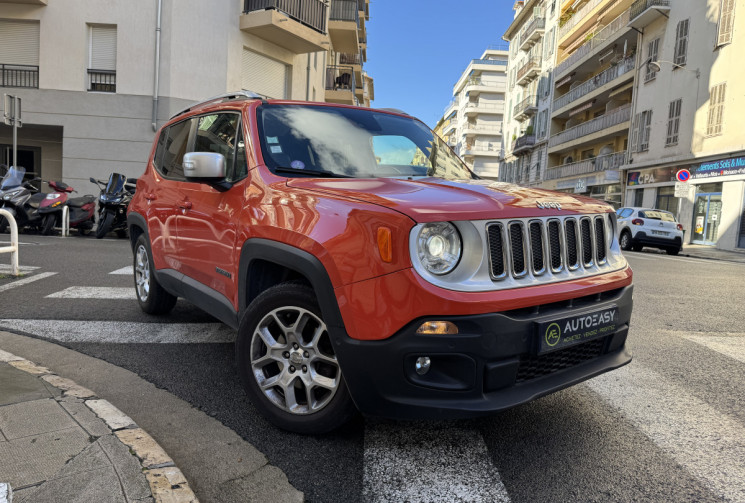 JEEP RENEGADE 1.4 TURBO 140 CV LIMITED CUIR CAMERA ATTELAGE