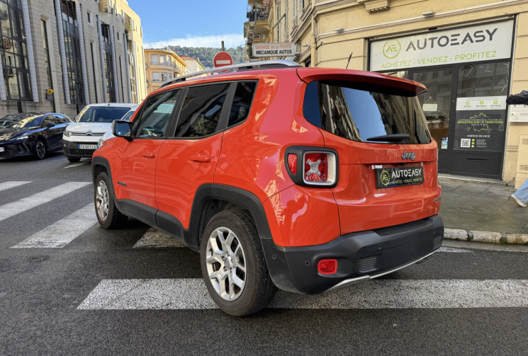 JEEP RENEGADE 1.4 TURBO 140 CV LIMITED CUIR CAMERA ATTELAGE