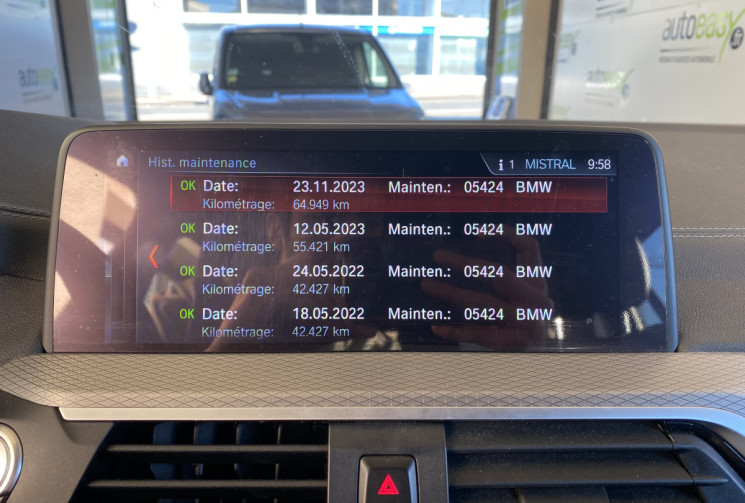 BMW X3 M40iA 360 ch PACK M 