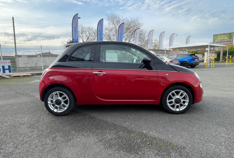 FIAT 500 LOUNGE 1.2 MPI 69 CV - CARPLAY - GARANTIE 6 MOIS