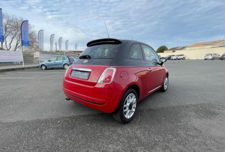 FIAT 500 LOUNGE 1.2 MPI 69 CV - CARPLAY - GARANTIE 6 MOIS