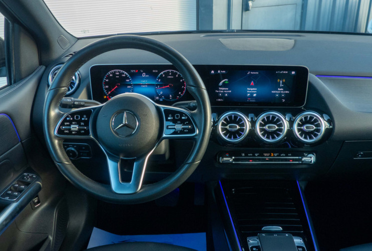 Mercedes CLASSE B B 200 163cv 7G-DCT Progressive ATTELAGE camera recul éclairage ambiance LED BVA