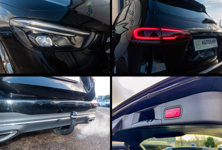 Mercedes CLASSE B B 200 163cv 7G-DCT Progressive ATTELAGE camera recul éclairage ambiance LED BVA
