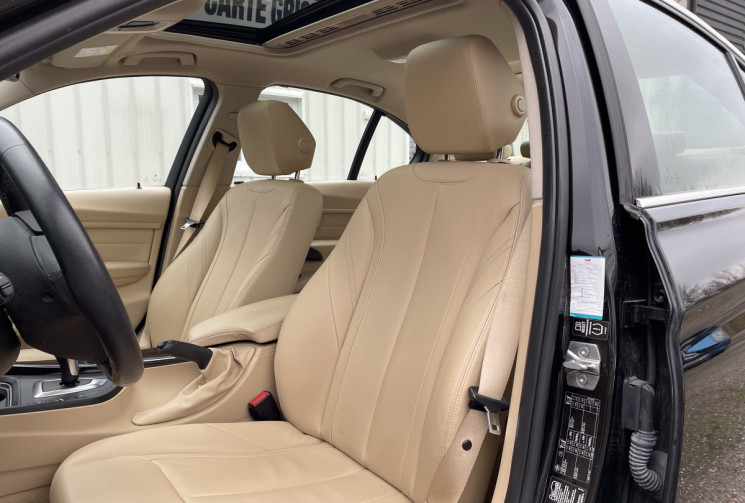 BMW Série 3 (F30) 330dA xDrive 258 ch Luxury/Cuir/Affichage Tête Haute/TO/Sièges chauffants