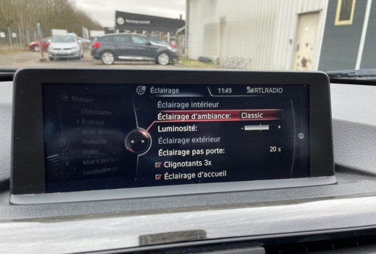 BMW Série 3 (F30) 330dA xDrive 258 ch Luxury/Cuir/Affichage Tête Haute/TO/Sièges chauffants
