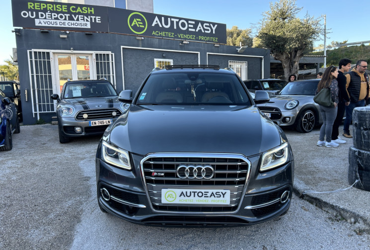 AUDI SQ5 (2) 3.0 V6 BI TDI 313 Ch QUATTRO TIPTRONIC 8 * TOIT OUVRANT * SIEGES CHAUFFANTS * ALCANTARA