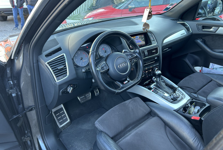 AUDI SQ5 (2) 3.0 V6 BI TDI 313 Ch QUATTRO TIPTRONIC 8 * TOIT OUVRANT * SIEGES CHAUFFANTS * ALCANTARA