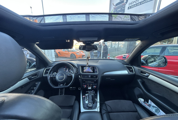 AUDI SQ5 (2) 3.0 V6 BI TDI 313 Ch QUATTRO TIPTRONIC 8 * TOIT OUVRANT * SIEGES CHAUFFANTS * ALCANTARA