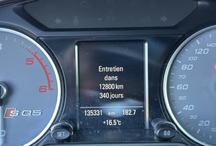 AUDI SQ5 (2) 3.0 V6 BI TDI 313 Ch QUATTRO TIPTRONIC 8 * TOIT OUVRANT * SIEGES CHAUFFANTS * ALCANTARA