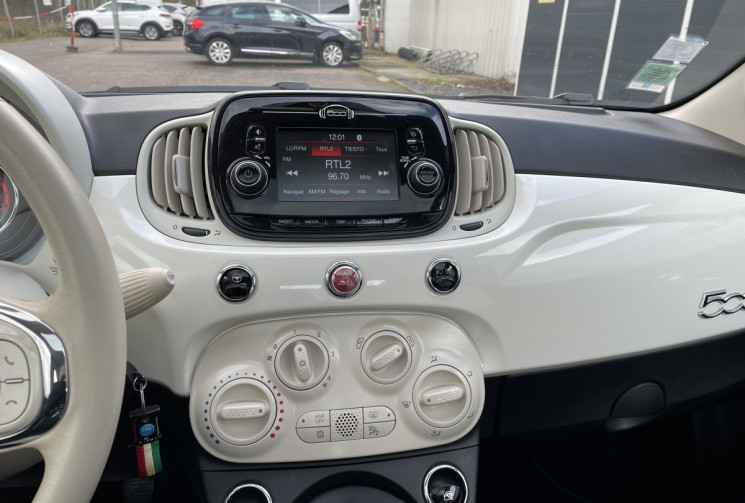 FIAT 500 Phase 3 1.2 MPi 8V 69 CH Lounge/ Toit Panoramique
