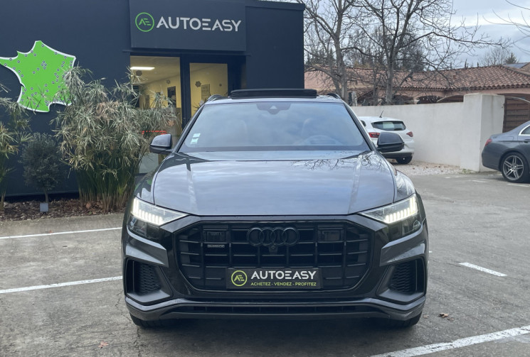 AUDI Q8 50 TDI 286 S-LINE * Français / Entretien Audi / Bang&Olufsen / Toit Ouvrant / Cuir ventilé