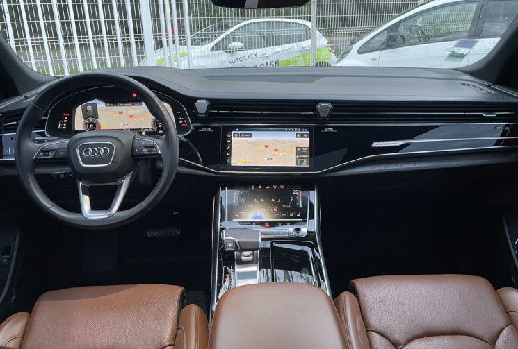 AUDI Q8 50 TDI 286 S-LINE * Français / Entretien Audi / Bang&Olufsen / Toit Ouvrant / Cuir ventilé