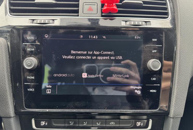 Volkswagen Golf 1.0 TSI 115ch Connect DSG7 /CARPLAY/CAMERA DE RECUL/ENTRETIEN VOLKSWAGEN/GTIE 6 MOIS