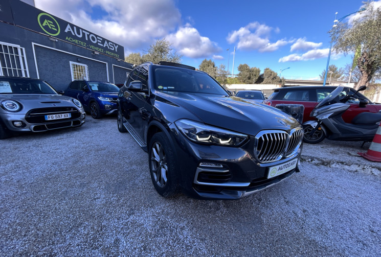 BMW X5 (G05) XDRIVE30DA 265 Ch XLINE * TOIT OUVRANT * VOLANT + SIEGES CHAUFFANTS * CAMERA 