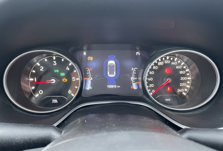 JEEP COMPASS LIMITED 1.6 MultiJet 120ch * Caméra * Carplay * Cuir * Sièges Elec Chauffants * BVM6