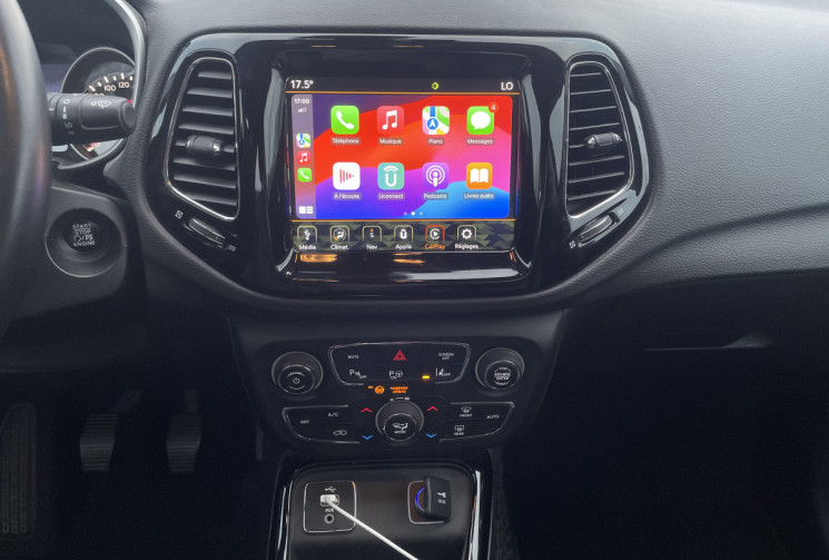 JEEP COMPASS LIMITED 1.6 MultiJet 120ch * Caméra * Carplay * Cuir * Sièges Elec Chauffants * BVM6