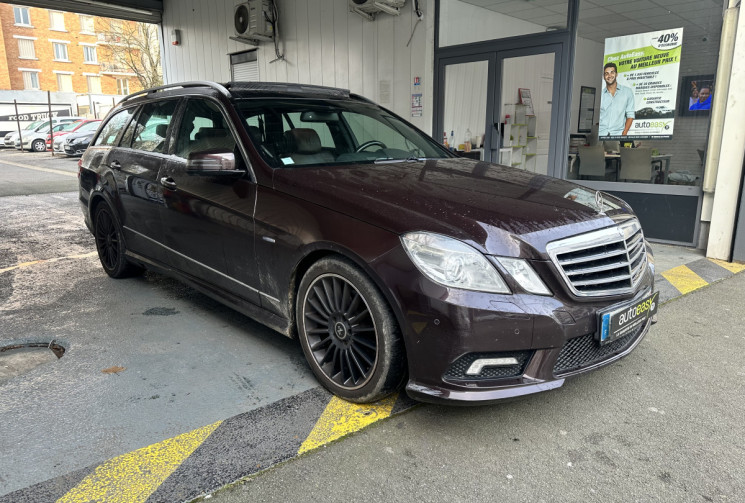 MERCEDES CLASSE E BREAK 350 3.0 CDI 265 BVA toit ouvrant 7 PLACES