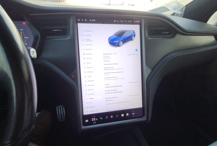 Tesla MODEL X Raven Performance Ludicrous AWD 796 CH 6 places 