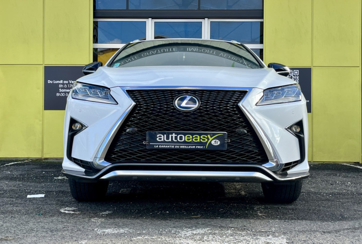 LEXUS RX IV 450h 3.5 VVTi V6 24V 313 Hybrid E-FOUR E-CVT 262 cv // Première main // Boîte auto