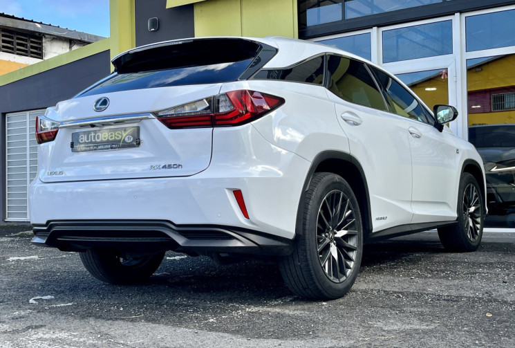 LEXUS RX IV 450h 3.5 VVTi V6 24V 313 Hybrid E-FOUR E-CVT 262 cv // Première main // Boîte auto