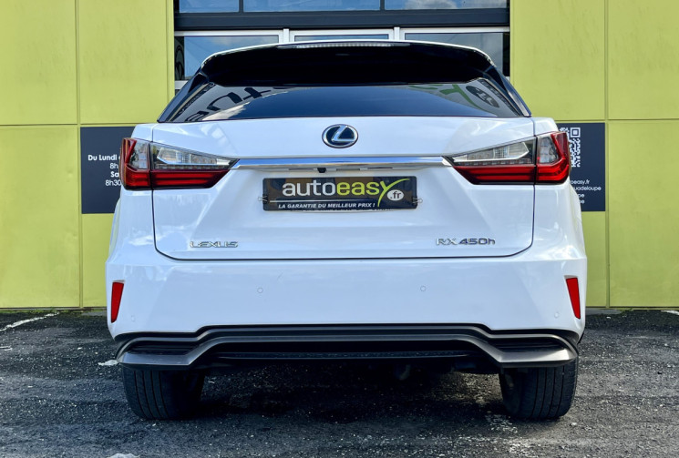 LEXUS RX IV 450h 3.5 VVTi V6 24V 313 Hybrid E-FOUR E-CVT 262 cv // Première main // Boîte auto
