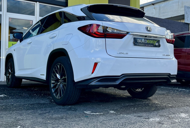 LEXUS RX IV 450h 3.5 VVTi V6 24V 313 Hybrid E-FOUR E-CVT 262 cv // Première main // Boîte auto