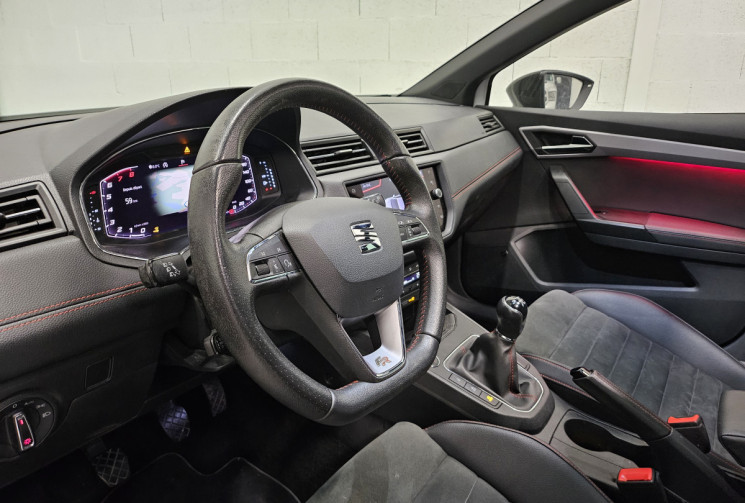 SEAT IBIZA 1.0 TSI 115 cv FR sport line  / toit pano / carplay / full led / cockpit