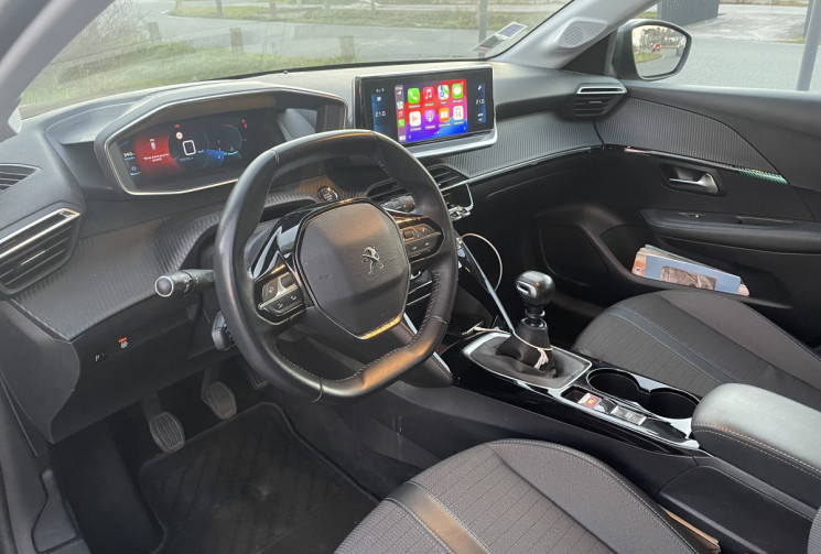 PEUGEOT 208 Allure 100 cv 1.2 Puretech * Entretien Complet Peugeot * Carplay * Virtual Cockpit 