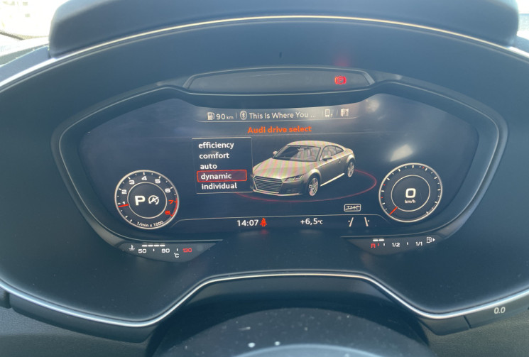Audi TT 2.0 TFSI 230 cv S-Line Quattro S-Tronic 6 * Daytona * Alcantara * Virtual * Origine France