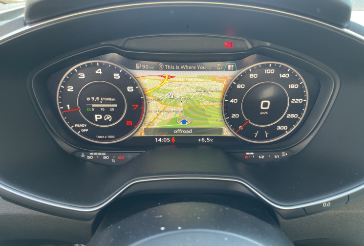 Audi TT 2.0 TFSI 230 cv S-Line Quattro S-Tronic 6 * Daytona * Alcantara * Virtual * Origine France