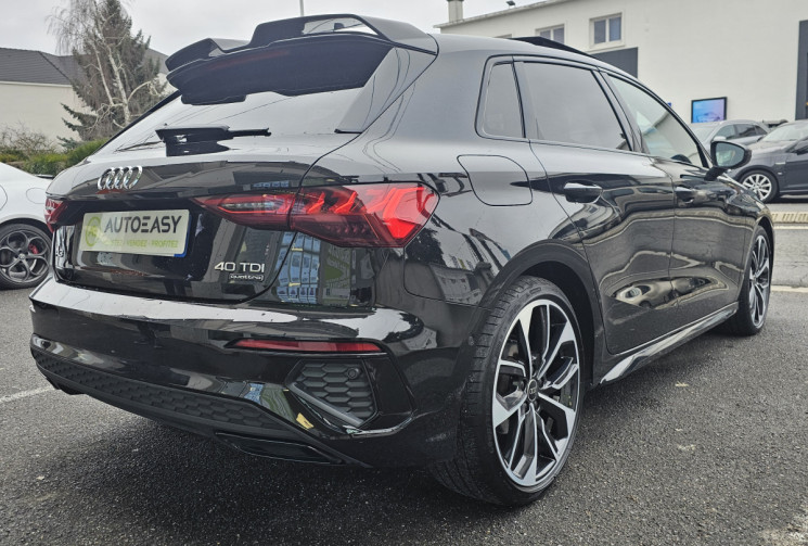 Audi A3 40 TDI 200 ch S line quattro S tronic 7