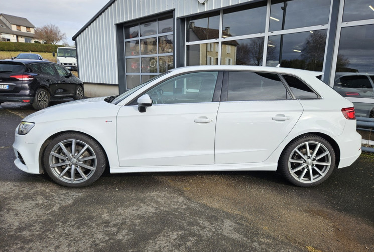AUDI A3 SPORTBACK III PH2 2.0 TDI 184 S LINE S TRONIC 7 QUATTRO