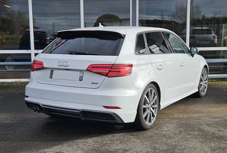 AUDI A3 SPORTBACK III PH2 2.0 TDI 184 S LINE S TRONIC 7 QUATTRO