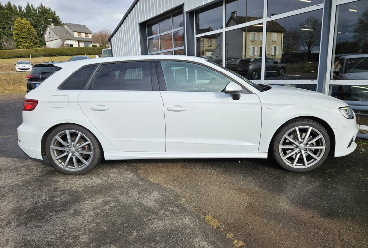 AUDI A3 SPORTBACK III PH2 2.0 TDI 184 S LINE S TRONIC 7 QUATTRO