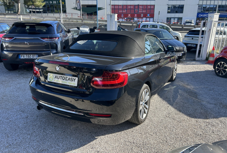 BMW Série 2 Cabriolet (F23) 218I 136 Ch LUXURY * SIEGES CHAUFFANTS * GPS * !! 40.000 KM !! 