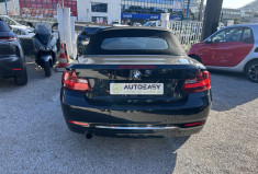 BMW Série 2 Cabriolet (F23) 218I 136 Ch LUXURY * SIEGES CHAUFFANTS * GPS * !! 40.000 KM !! 
