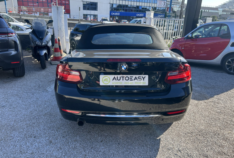 BMW Série 2 Cabriolet (F23) 218I 136 Ch LUXURY * SIEGES CHAUFFANTS * GPS * !! 40.000 KM !! 