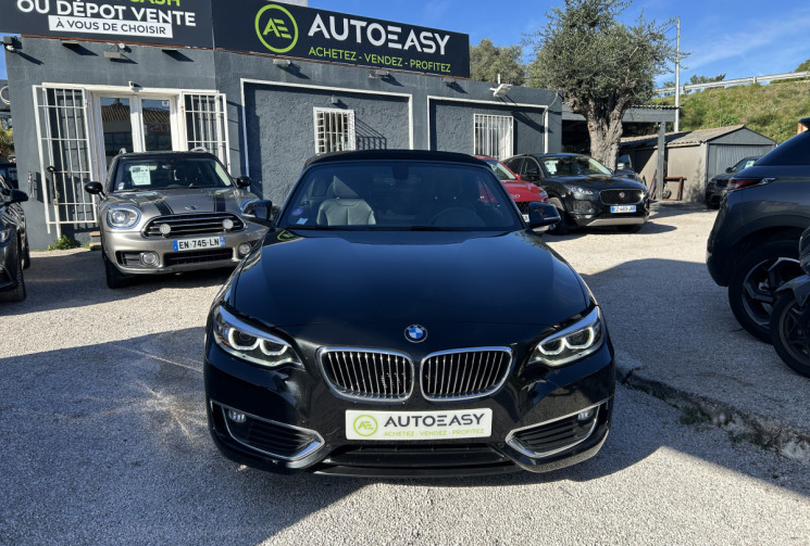 BMW Série 2 Cabriolet (F23) 218I 136 Ch LUXURY * SIEGES CHAUFFANTS * GPS * !! 40.000 KM !! 