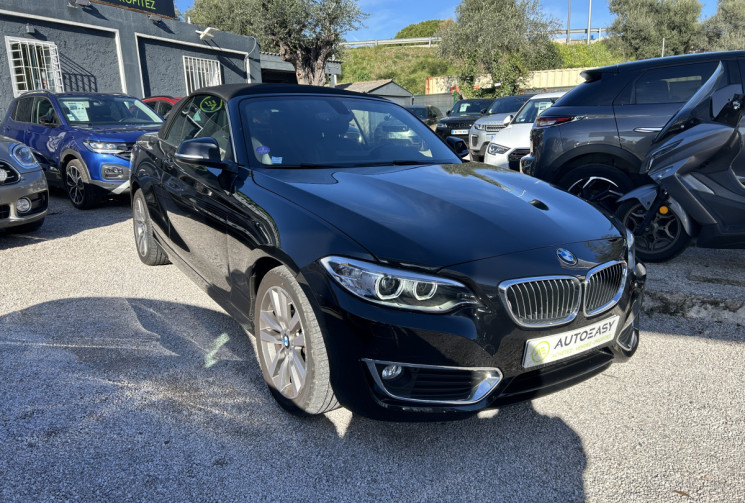 BMW Série 2 Cabriolet (F23) 218I 136 Ch LUXURY * SIEGES CHAUFFANTS * GPS * !! 40.000 KM !! 