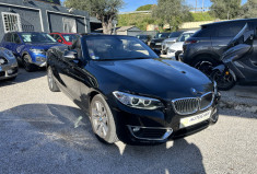 BMW Série 2 Cabriolet (F23) 218I 136 Ch LUXURY * SIEGES CHAUFFANTS * GPS * !! 40.000 KM !! 